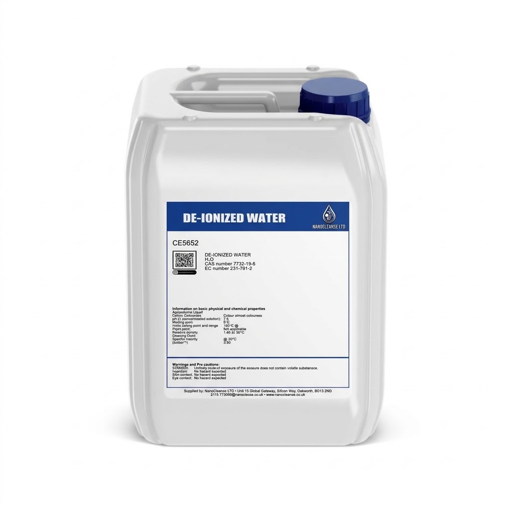 De-ionised water container