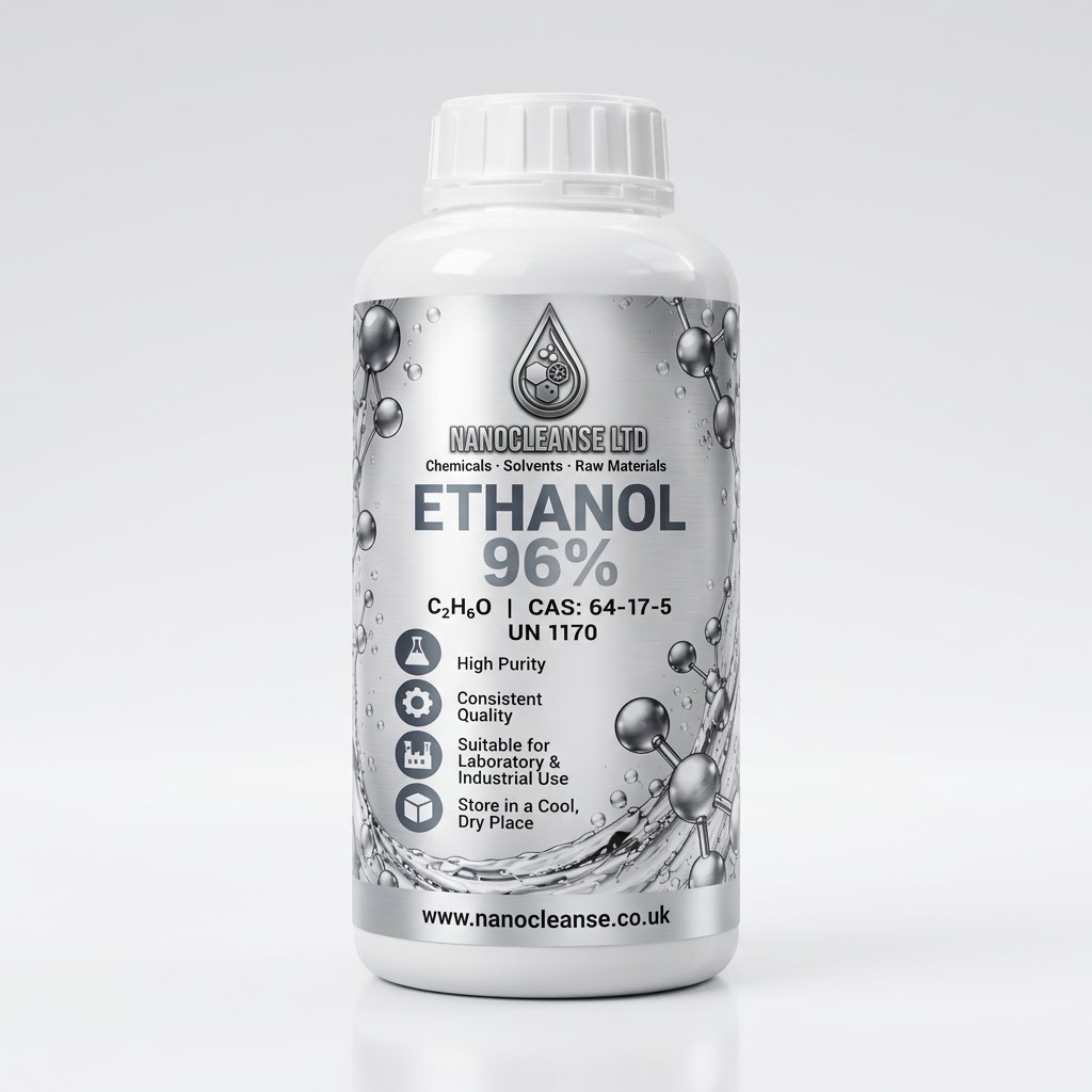 Ethanol 96% bottle