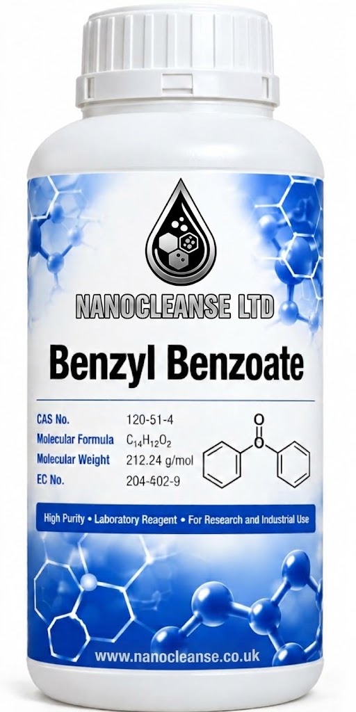 Benzyl benzoate bottle