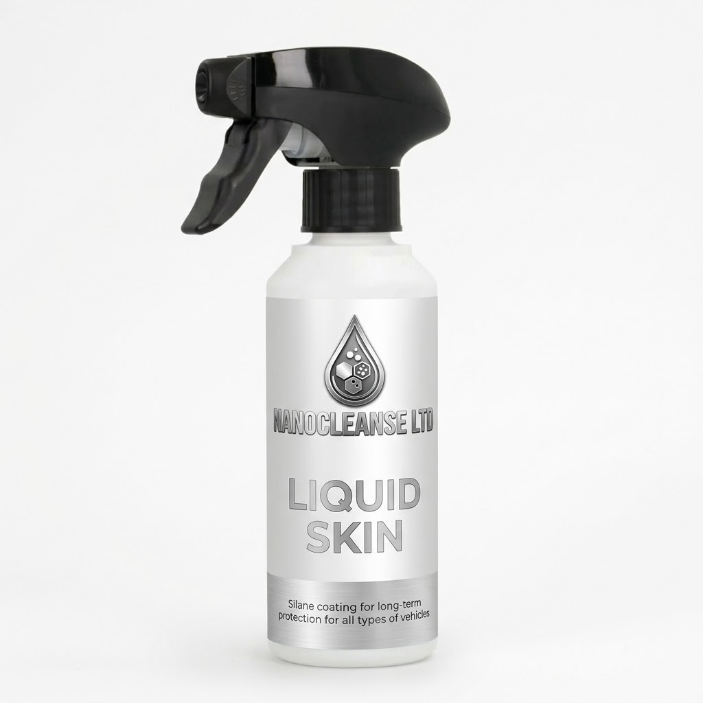 Nano Cleanse Liquid Skin nano vehicle coating spray bottle