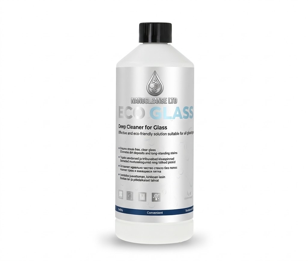 Nano Cleanse Eco Glass deep cleaner for glass