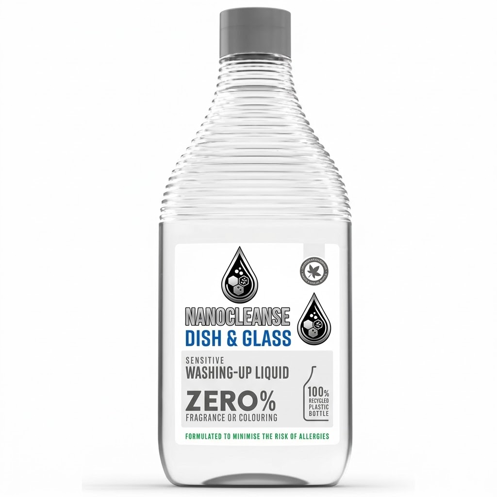 Dish and glass washing-up liquid